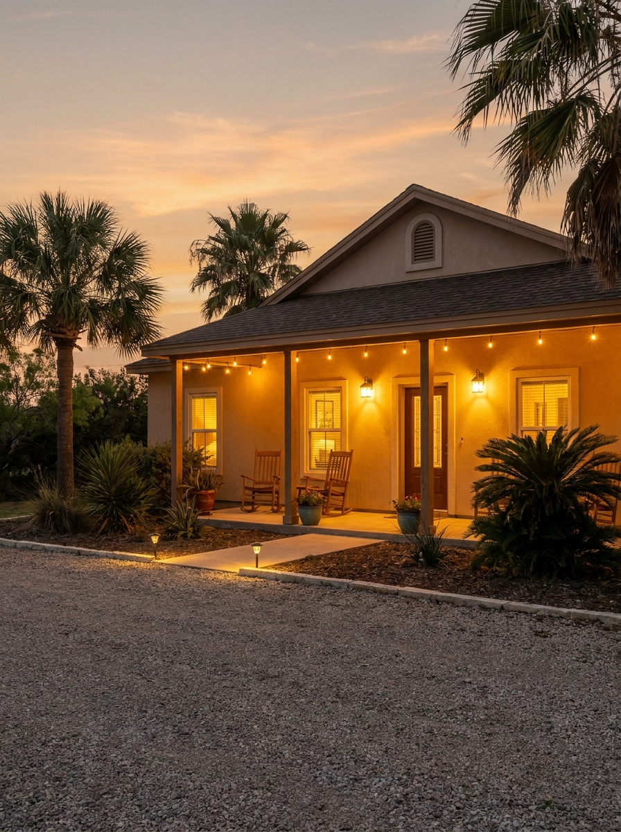 Segunda residencia en el Valle de Texas